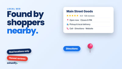 Local SEO and Google Business Profile for Shopify stores by Zohanify