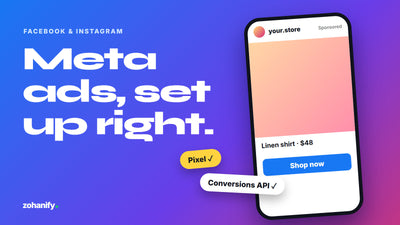 Meta Facebook and Instagram ads setup for Shopify stores by Zohanify