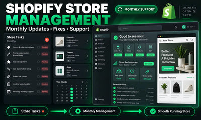 Monthly Shopify Store Management & Support