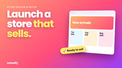 New Shopify store design and setup service by Zohanify