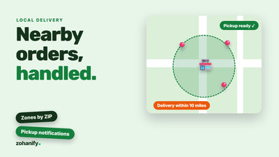 Shopify local delivery and store pickup setup by Zohanify
