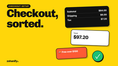 Shopify payments, shipping and tax checkout setup by Zohanify