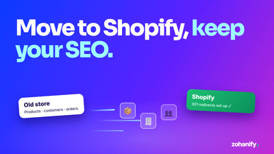 Store migration to Shopify from WooCommerce, Wix and more by Zohanify
