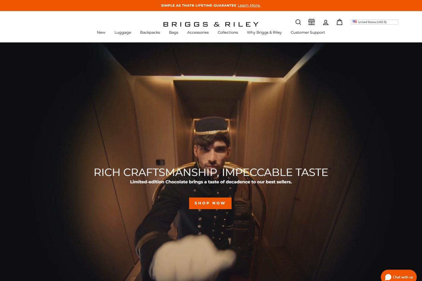 A luxury luggage brand's move onto Shopify