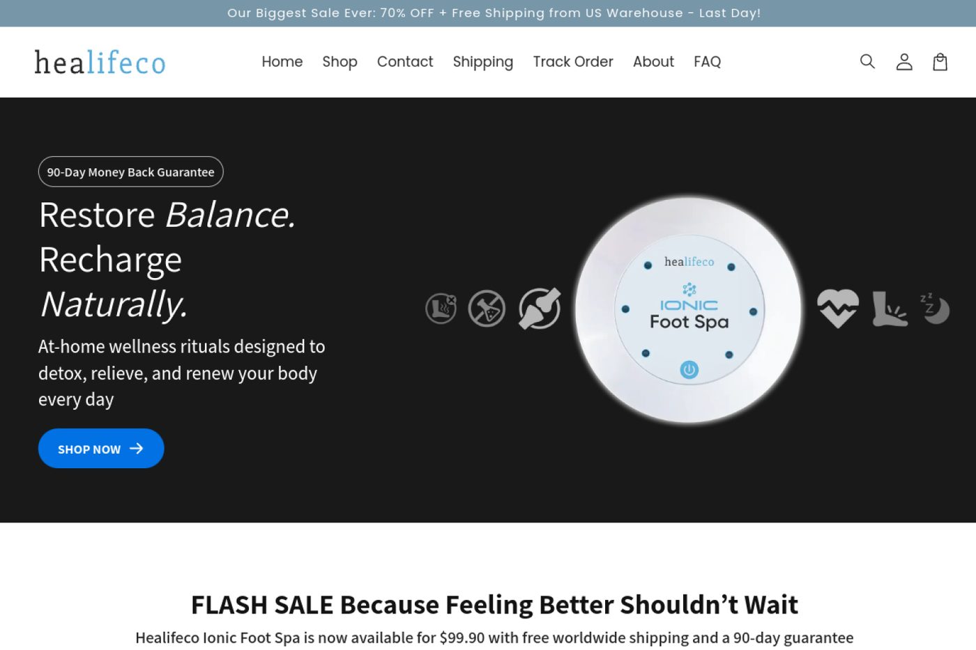 A wellness brand's move onto Shopify