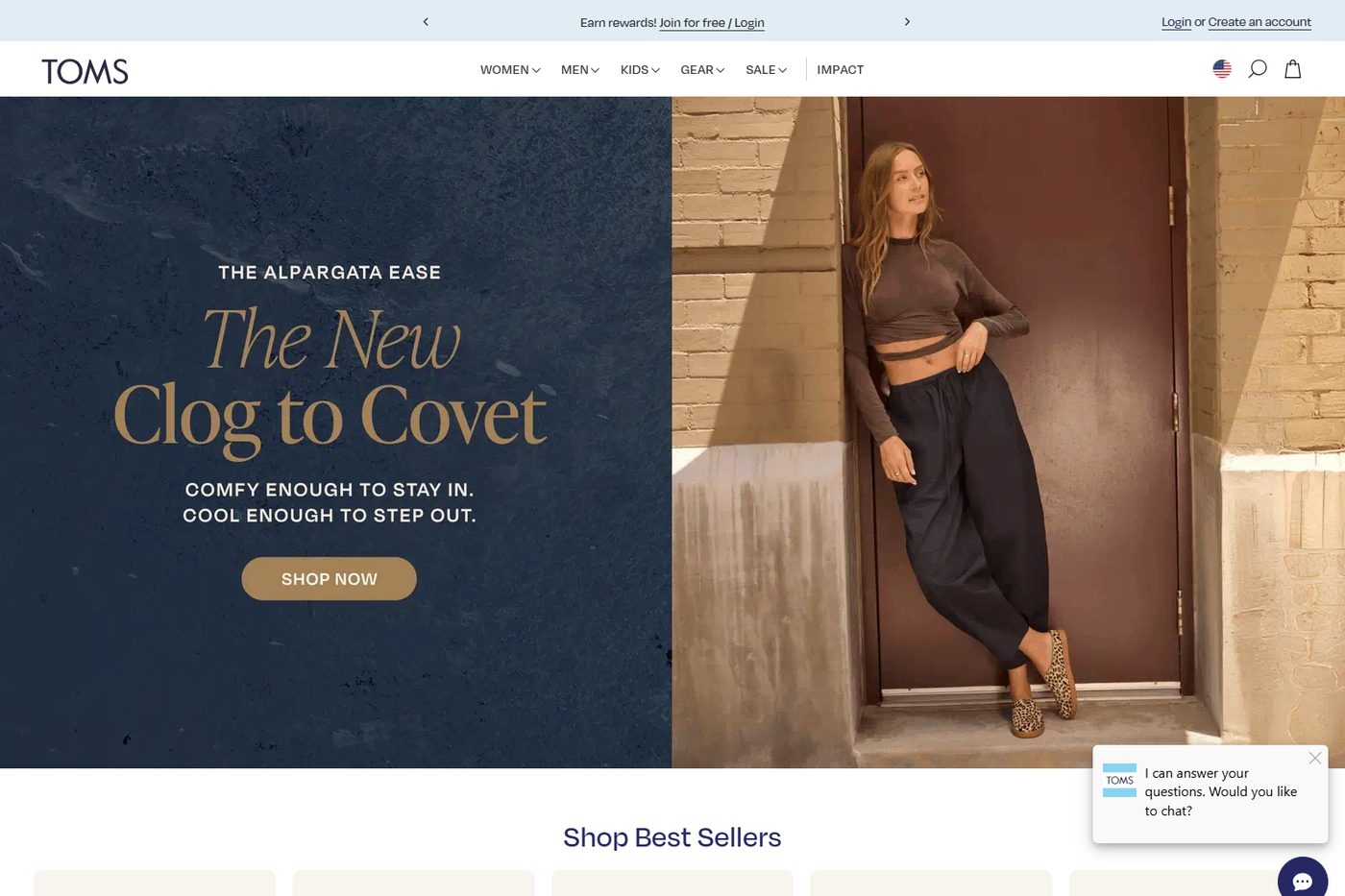 Performance work for a footwear brand